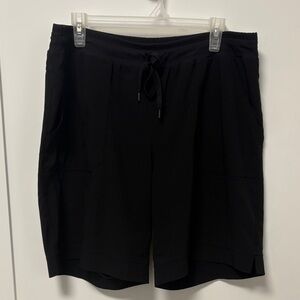 St. John's Bay Black Athletic Drawstring Shorts